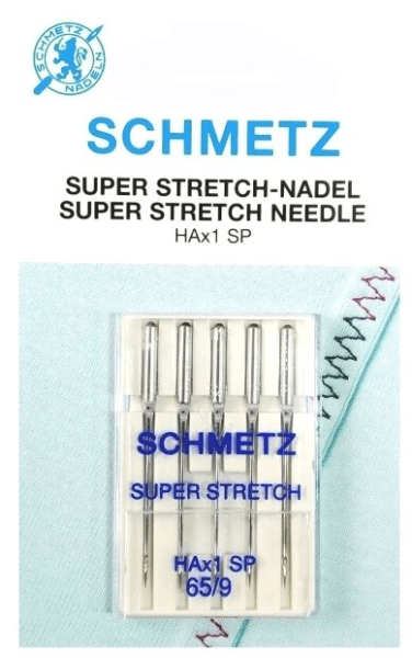 Иглы Schmetz супер-стрейч HAx1 SP 65/9, 5 шт в Ярославле